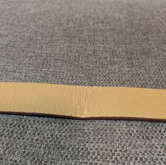 No brand belt faux leather color brown - Picture 5 of 7